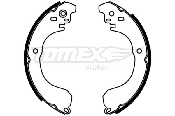 Sada brzdových čeľustí TOMEX Brakes